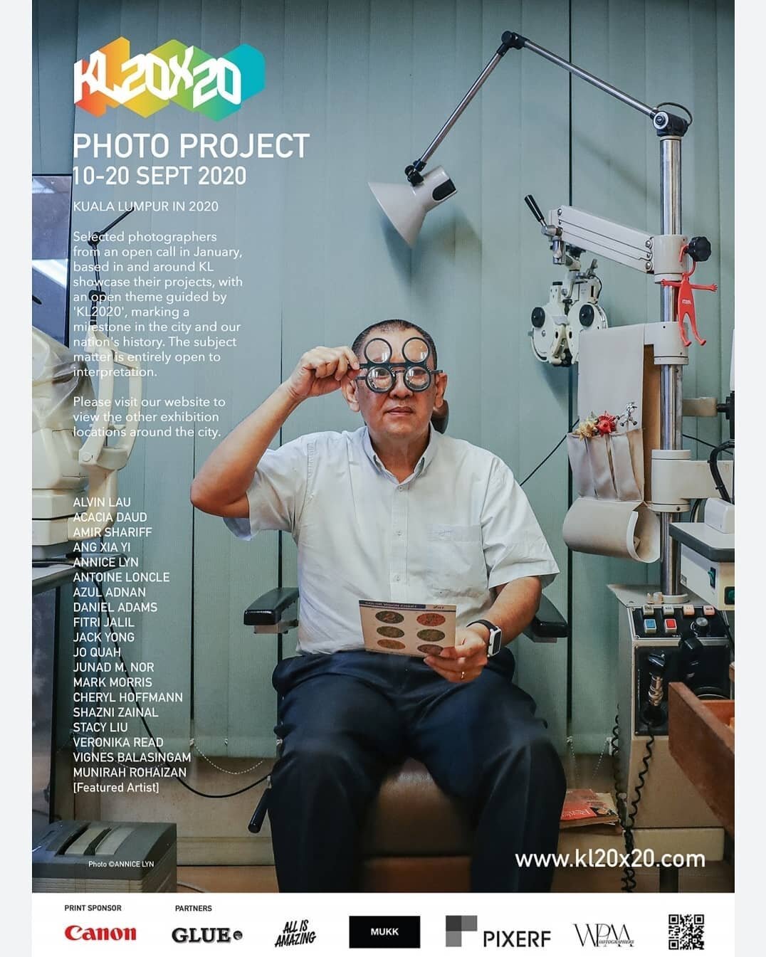 KL20x20 poster, photographed by Annice Lyn