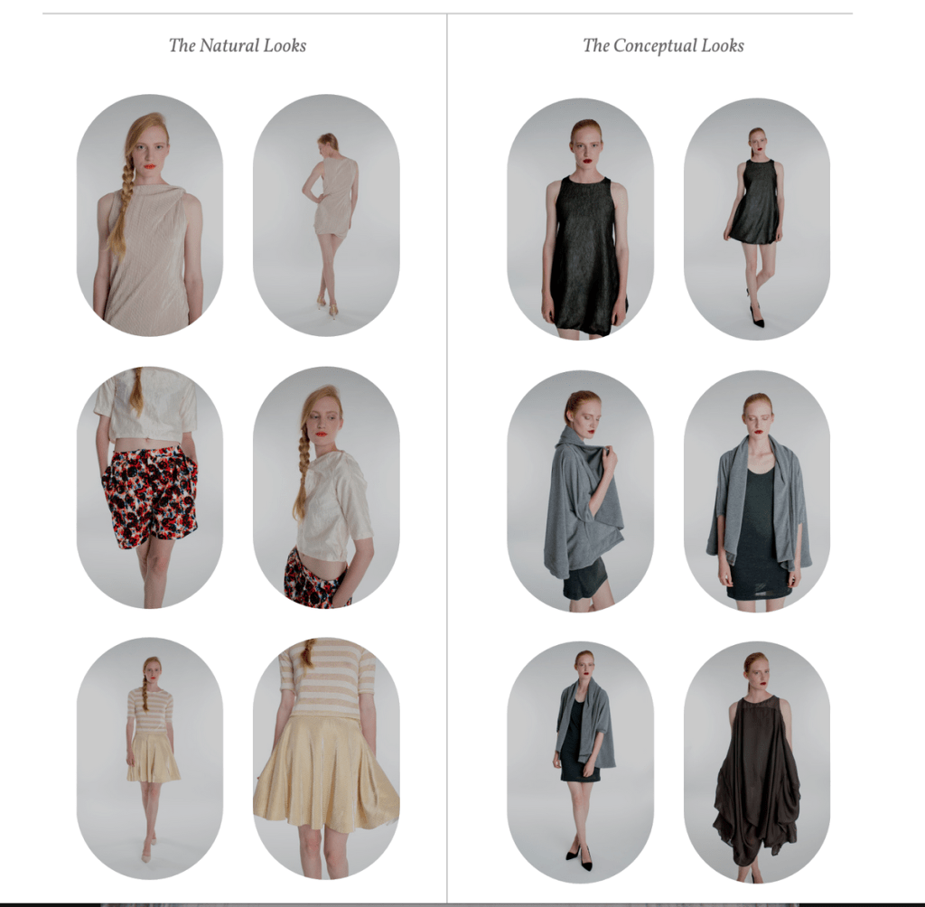 Immanence Studio fashion&nbsp;lookbook